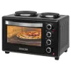 Sencor SEO2828BK Elektromos sütő 2 db főzőlappal