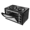 Sencor SEO2828BK Elektromos sütő 2 db főzőlappal