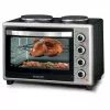 Sencor SEO3628SS elektromos sütő 2 db főzőlappal