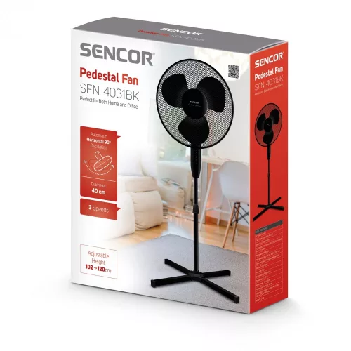 Sencor SFN4031BK ventilátor álló