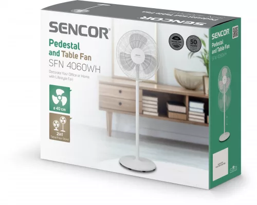 Sencor SFN 4060WH álló ventilátor