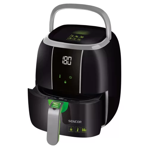 Sencor SFR 5321BK forrólevegős fritőz