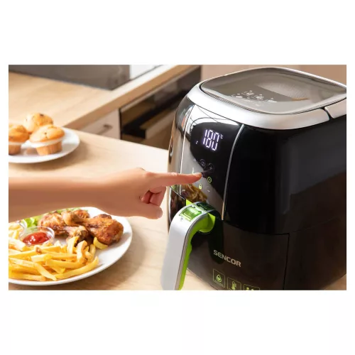 Sencor SFR 5321BK forrólevegős fritőz