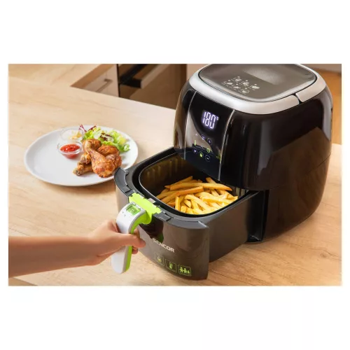 Sencor SFR 5321BK forrólevegős fritőz
