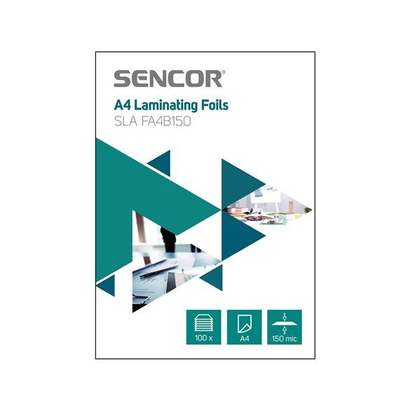 Sencor SLA FA4B150 lamináló fólia a4 2x75 micron 100 db