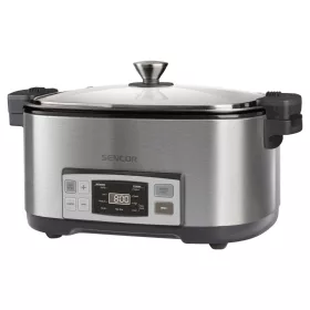   Sencor SPR5500SS elektromos főzőedény 6l lassú digitális
