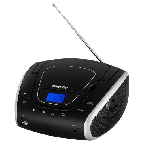 Sencor SPT1600BS Hordozható FM rádió CD lejátszóval
