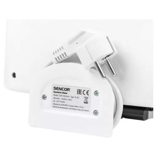 Sencor SSM3120WH szendvicssütő