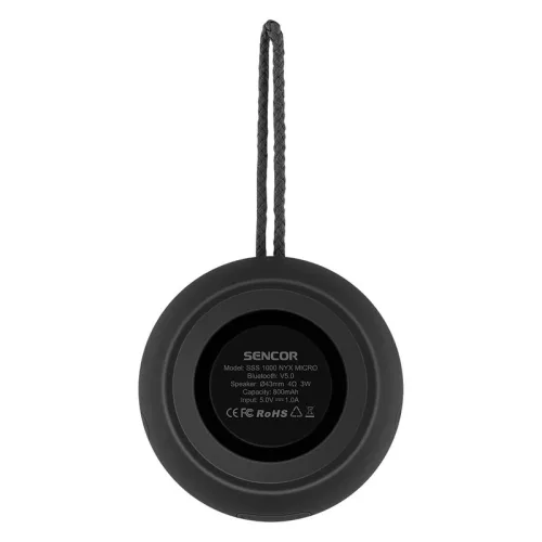 Sencor SSS 1000 NYX MICRO BLACK bluetooth hangszóró
