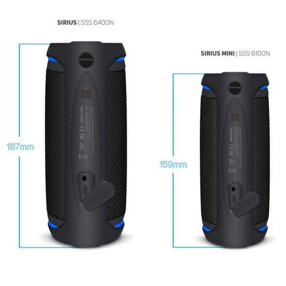 Sencor SSS 6100N SIRIUS MINI BLACK Bluetooth hangszóró