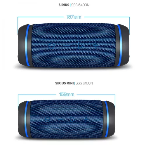 Sencor SSS 6100N SIRIUS MINI BLUE Bluetooth hangszóró