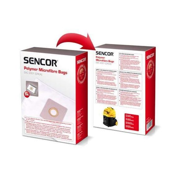 Sencor SVC3001 Mikroszálas textil porzsák