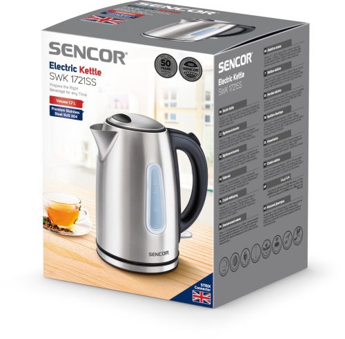 Sencor SWK 1721SS vízforraló