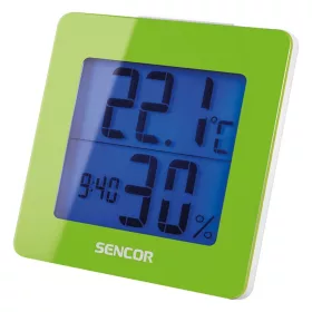 Sencor SWS1500GN Időjárás állomás ébresztővel - zöld