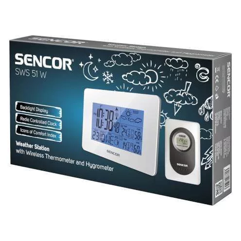 Sencor SWS51W Időjárás állomás