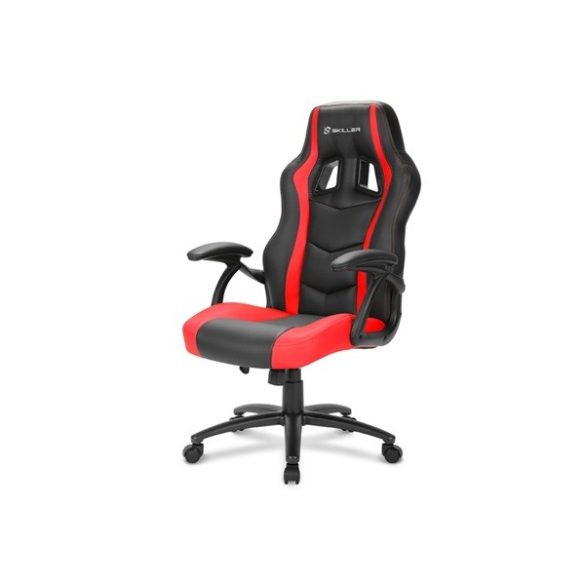 Sharkoon Skiller SGS1 gamer szék - piros