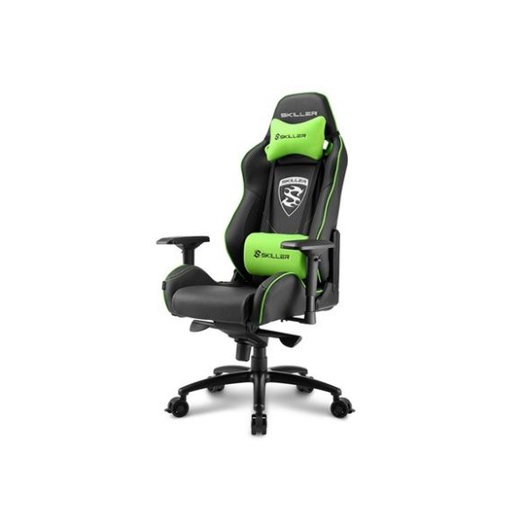 Sharkoon Skiller SGS3 gamer szék - zöld