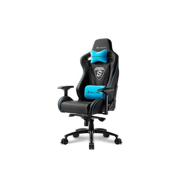 Sharkoon Skiller SGS4 gamer szék - fekete-kék