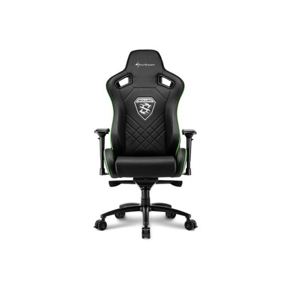 Sharkoon Skiller SGS4 gamer szék - fekete-zöld