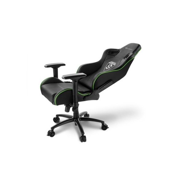 Sharkoon Skiller SGS4 gamer szék - fekete-zöld