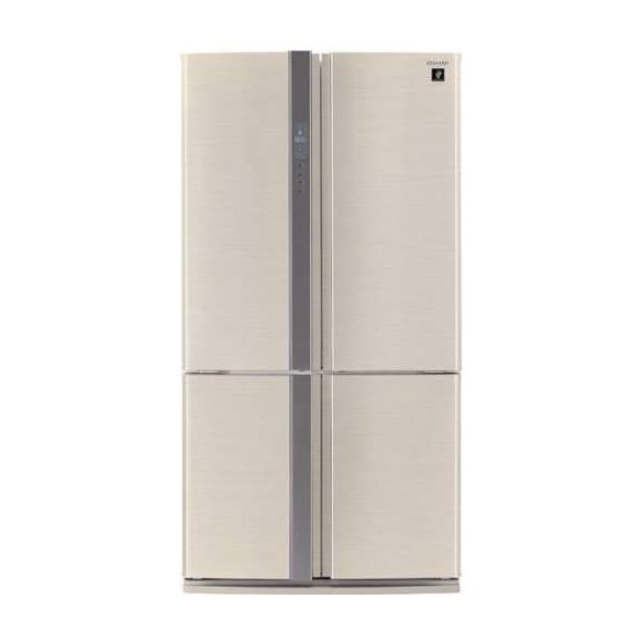 Sharp SJFP760VBE Alulfagyasztós 4 ajtós hűtőszekrény