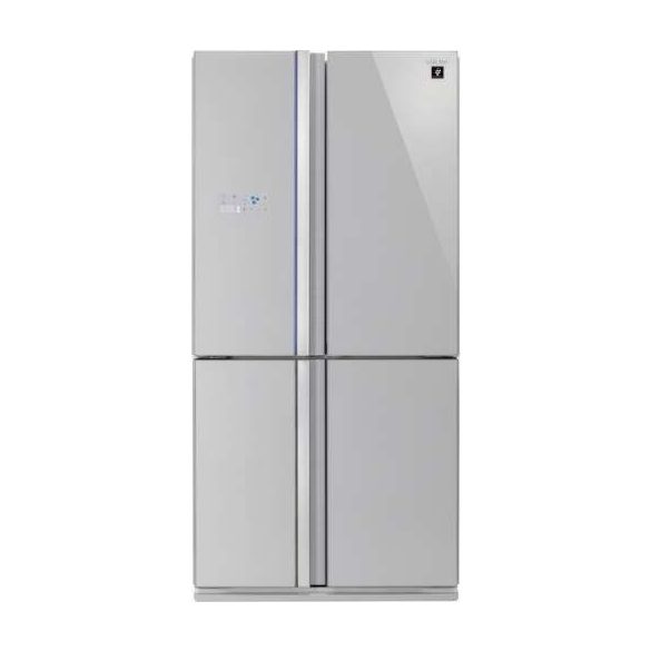 Sharp SJFS820VSL Alulfagyasztós 4 ajtós hűtőszekrény