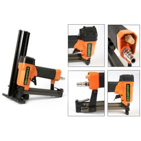   SOCONAILS 8016PC Pneumatikus tűzőgép  12.7mm széles  5-16mm hosszú tűzőkapcsokhoz  PVC sapkával 100-as tár