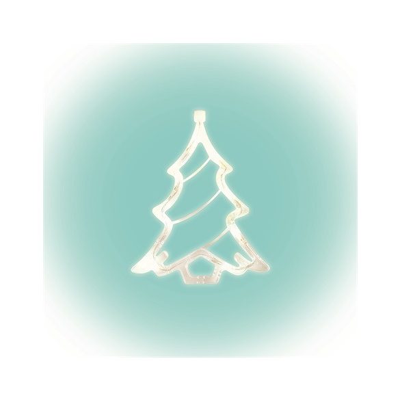 Somogyi Home KID412 ablakdísz karácsonyfa