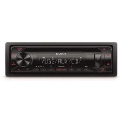   Sony CDXG1300U.EUR CD-lejátszós vevőkészülék USB-vel - piros
