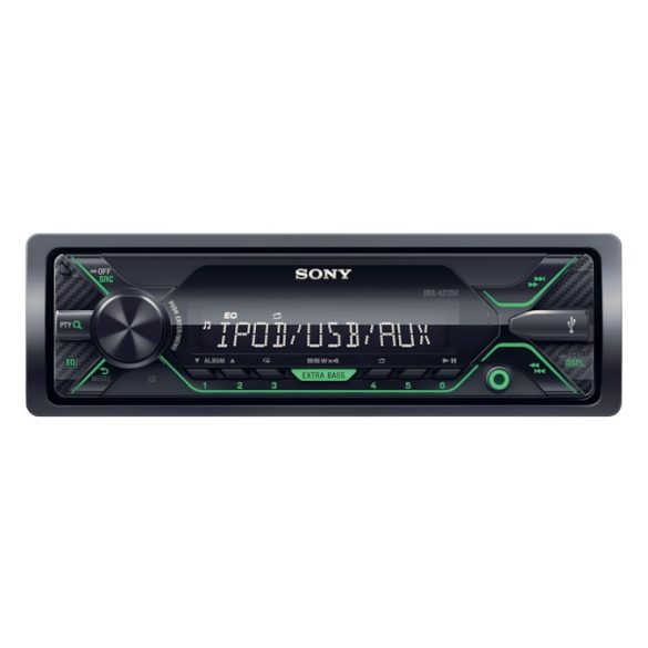 Sony DSXA212UI.EUR Autó rádió - zöld