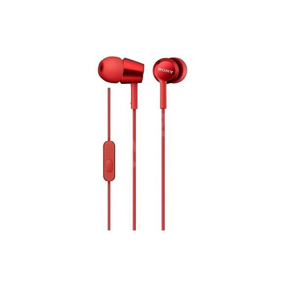 Sony MDREX155APR.AE Fülhallgató - piros