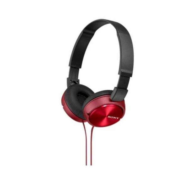 Sony MDRZX310 fejhallgató piros