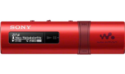 Sony NWZB183FR.CEW MP3 lejátszó - piros