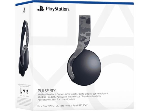 Sony PS5 WIRELESS HEADSET PULSE 3D GREY CAMO headset