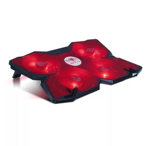 Spirit of Gamer AIRBLADE 500 Notebook Hűtőpad 17"-ig - piros