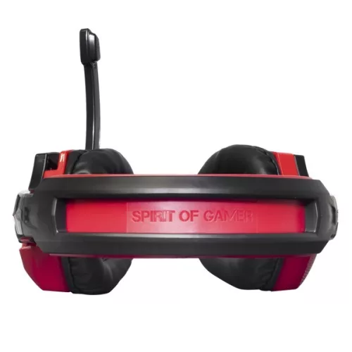 Spirit of Gamer XPERT-H100 fejhallgató - piros