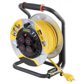 Stanley SXECCM2FAVE kábeldob, ip44,  40m kábellel