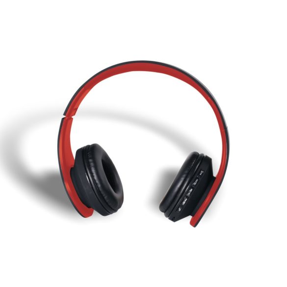 Stansson BHC203BR Bluetooth fejhallgató - piros
