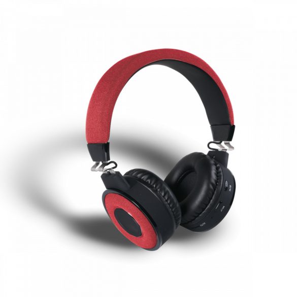 Stansson BHP201RB Bluetooth fejhallgató -piros