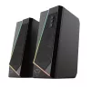 Trust Hangszóró 2.0 - GXT 609 Zoxa (2.0; világítás; 3,5mm jack + USB power; 6W RMS)