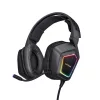 TRUST 23191 fejhallgató 7.1 - GXT 450 Blizz RGB (világítás; mikrofon; hangerőszabályzó; usb; nagy-párnás; 2m kábel)