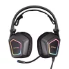TRUST 23191 fejhallgató 7.1 - GXT 450 Blizz RGB (világítás; mikrofon; hangerőszabályzó; usb; nagy-párnás; 2m kábel)