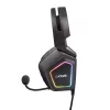 TRUST 23191 fejhallgató 7.1 - GXT 450 Blizz RGB (világítás; mikrofon; hangerőszabályzó; usb; nagy-párnás; 2m kábel)