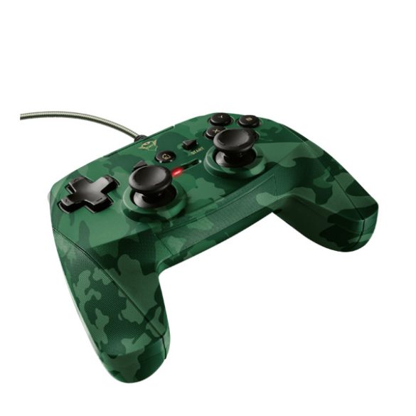 TRUST 23291 trust gamepad - gxt 540c yula - camo (playstation design; pc és ps3 kompatibilis.)