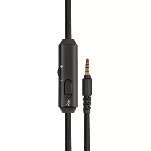 TRUST 23381 fejhallgató - GXT 433 Pylo  Multiplatform (nagy-párnás; mikrofon; hangerőszabályzó; TRRS 3.5mm + 2x3,5mm jack kábel; fekete)