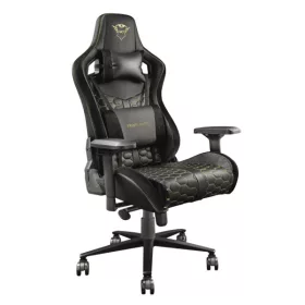   TRUST 23784 trust gamer szék - gxt 712 resto pro (fekete; állítható dőlés/magasság; kartámasz; pu+szövet; max.150kg-ig)