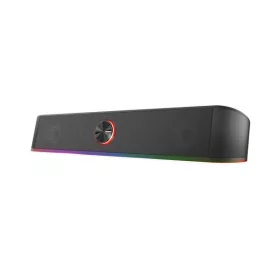   TRUST 24007 trust hangszóró soundbar - gxt 619 thorne rgb (6w rms; rgb led; hangerőszabályzó; 3,5mm jack; usb tápcsatlakozó; fekete)