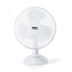 TTK Electronic asztali ventilátor 27cm - fehér (51109)
