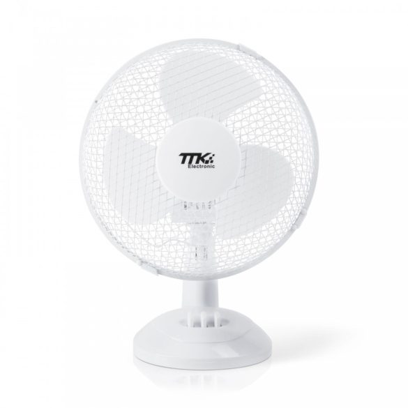 TTK Electronic asztali ventilátor 27cm - fehér (51109)