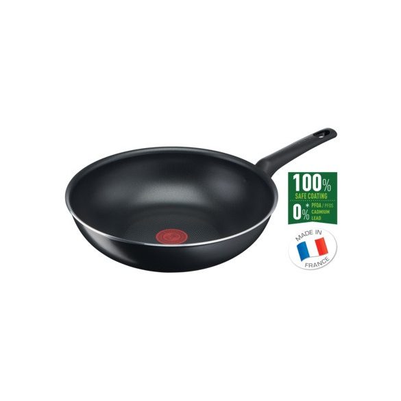 Tefal B5561953 serpenyő wok 28cm simple cook